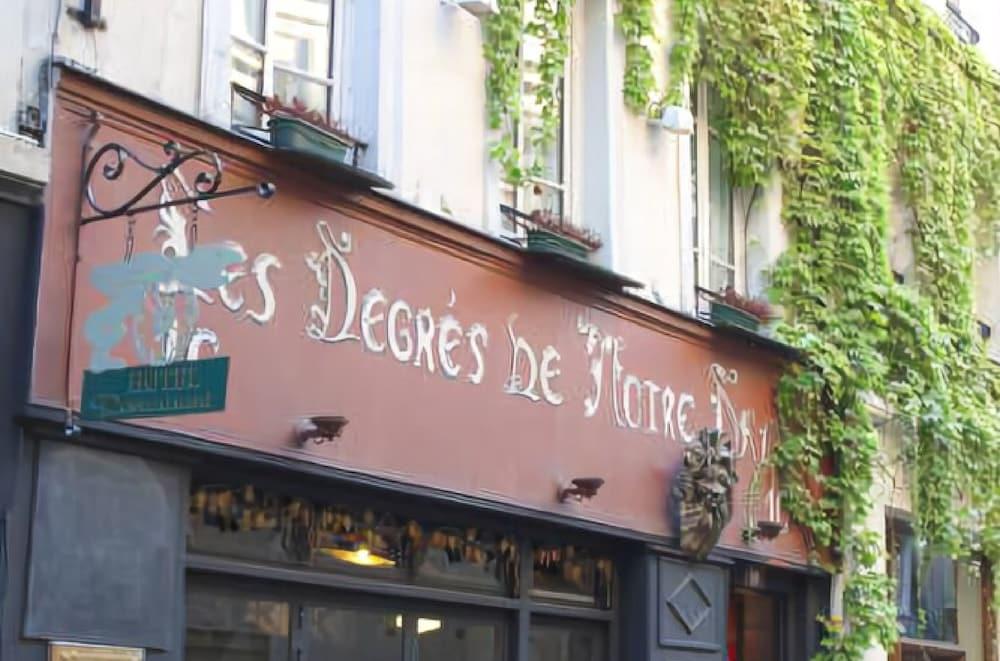 Hôtel les Degrés de Notre Dame París Exterior foto